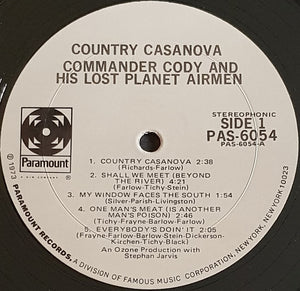 Commander Cody And His Lost Planet Airmen - Country Casanova