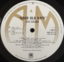 Load image into Gallery viewer, Rita Coolidge - Good Old Days