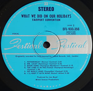 Fairport Convention - What We Did On Our Holidays