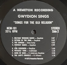 Load image into Gallery viewer, Gwydion - Sings Songs For The Old Religion