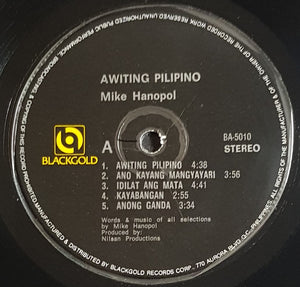 Mike Hanopol - Awiting Pilipino
