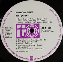 Load image into Gallery viewer, Bert Jansch - Birthday Blues