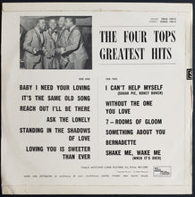 Load image into Gallery viewer, Four Tops - The Four Tops Greatest Hits