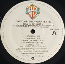 Load image into Gallery viewer, David Grisman - Quintet &#39;80