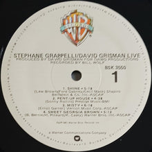 Load image into Gallery viewer, David Grisman - Stephane Grappelli / David Grisman - Live