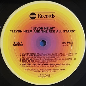 Levon Helm - Levon Helm And The RCO All-Stars