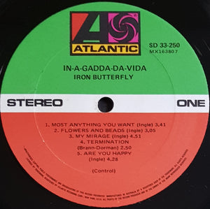 Iron Butterfly - In-A-Gadda-Da-Vida