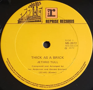 Jethro Tull - Thick As A Brick