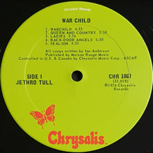 Load image into Gallery viewer, Jethro Tull - War Child