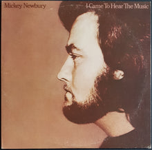 Load image into Gallery viewer, Mickey Newbury - I Came To Hear The Music