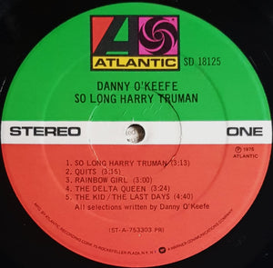 O'Keefe, Danny - So Long Harry Truman