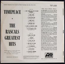 Load image into Gallery viewer, Rascals - Time Peace: The Rascals&#39; Greatest Hits