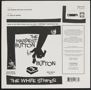 White Stripes - The Hardest Button To Button
