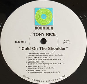 Tony Rice - Cold On The Shoulder