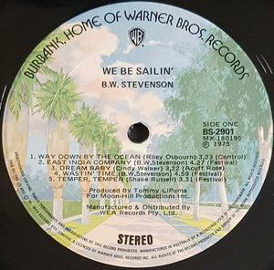B.W. Stevenson - We Be Sailin'