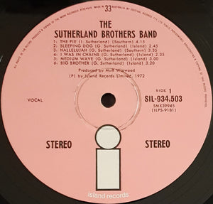 Sutherland Brothers - The Sutherland Brothers Band
