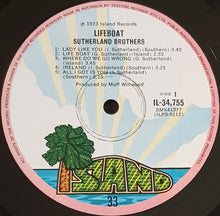 Load image into Gallery viewer, Sutherland Brothers - Lifeboat