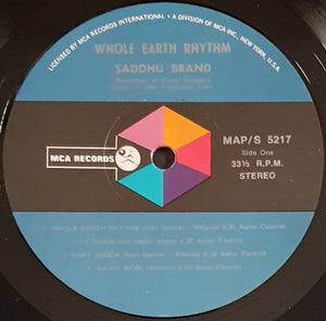Saddhu Brand - Whole Earth Rhythm