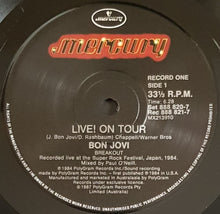 Load image into Gallery viewer, Bon Jovi - Live! On Tour