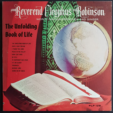 Reverend Cleophus Robinson - The Unfolding Book Of Life