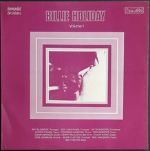 Load image into Gallery viewer, Billie Holiday - Billie Holiday Volume 1