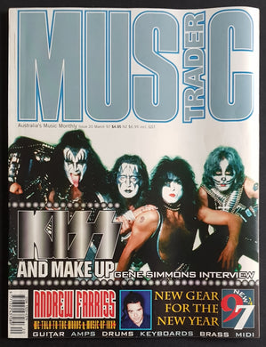 Kiss - Music Trader Australian Monthly March 1997
