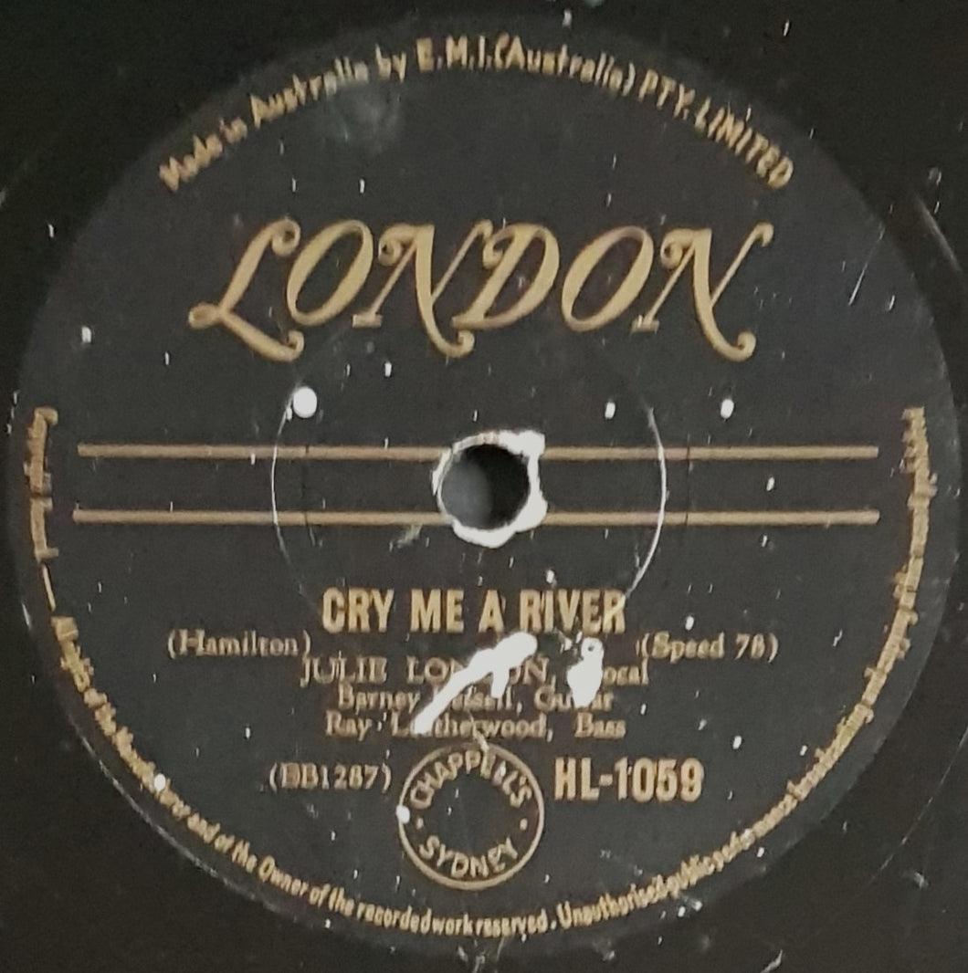 Julie London - Cry Me A River