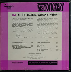 Mack Vickery - Live At The Alabama Women's Prison