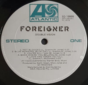 Foreigner - Double Vision