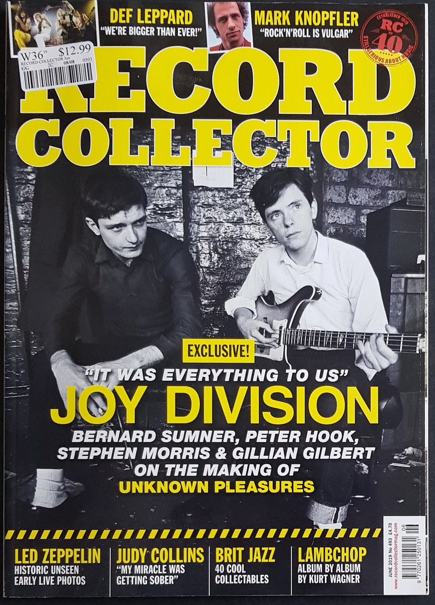 Joy Division - Record Collector June 2019 No.493 – Vicious Sloth ...