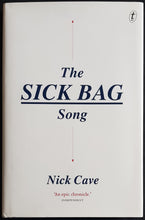 Load image into Gallery viewer, Nick Cave - The Sick Bag Song