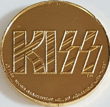 Load image into Gallery viewer, Kiss - 1980 Australian Gold Coloured Tour Souvenir Coin