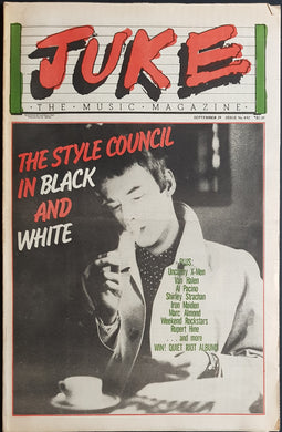 Style Council - Juke September 29 1984. Issue No.492