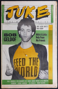 Bob Geldof - Juke December 29 1984. Issue No.505