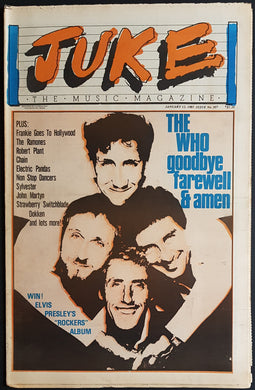 Who - Juke January 12 1985. Issue No.507