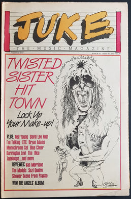 Twisted Sister - Juke March 16 1985. Issue No.516