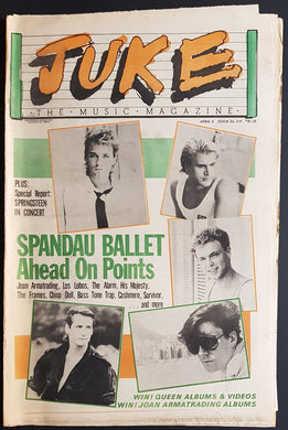 Spandau Ballet - Juke April 6 1985. Issue No.519