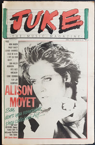 Alison Moyet - Juke April 27 1985. Issue No.522