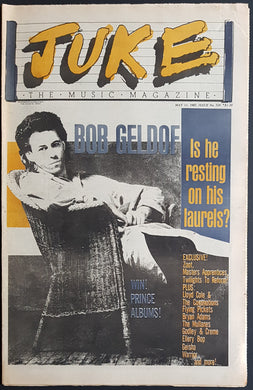 Bob Geldof - Juke May 11 1985. Issue No.524