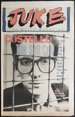 Elvis Costello - Juke June 1 1985. Issue No.527