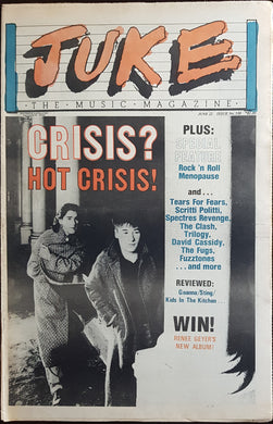 China Crisis - Juke June 22 1985. Issue No.530