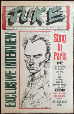 Police (Sting) - Juke June 29 1985. Issue No.531