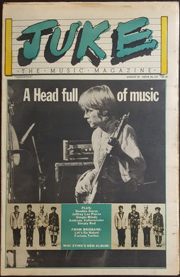 Talking Heads - Juke August 10 1985. Issue No.537