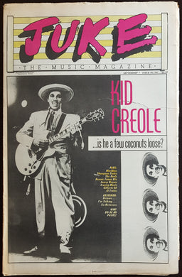 Kid Creole And The Coconuts - Juke September 7 1985. Issue No.541