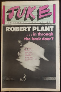 Led Zeppelin (Robert Plant)- Juke September 14 1985. Issue No.542