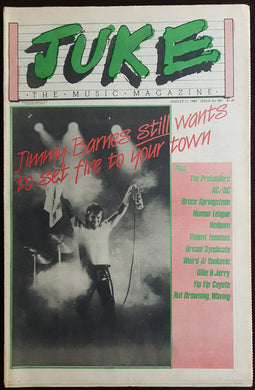 Cold Chisel - Juke August 11 1984. Issue No.485