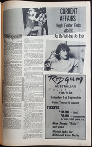 Cold Chisel - Juke August 11 1984. Issue No.485