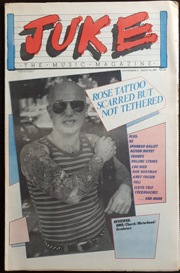 Rose Tattoo - Juke September 8 1984. Issue No.489