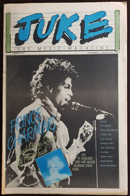 Prince - Juke September 15 1984. Issue No.490