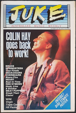 Men At Work - Juke October 26 1985. Issue No.548